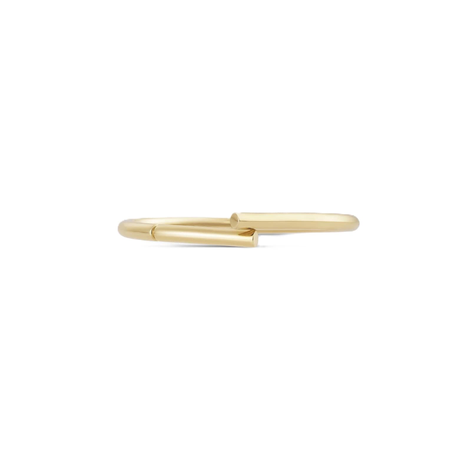 Tabayer Oera 18K Yellow Gold Bangle - Size 15.5