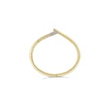 Tabayer Oera 18K Yellow Gold Pavé 0.69ct Diamond Bangle - Size 15.5