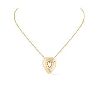 Tabayer Oera 18K Yellow Gold 0.20ct Diamond Pendant Necklace
