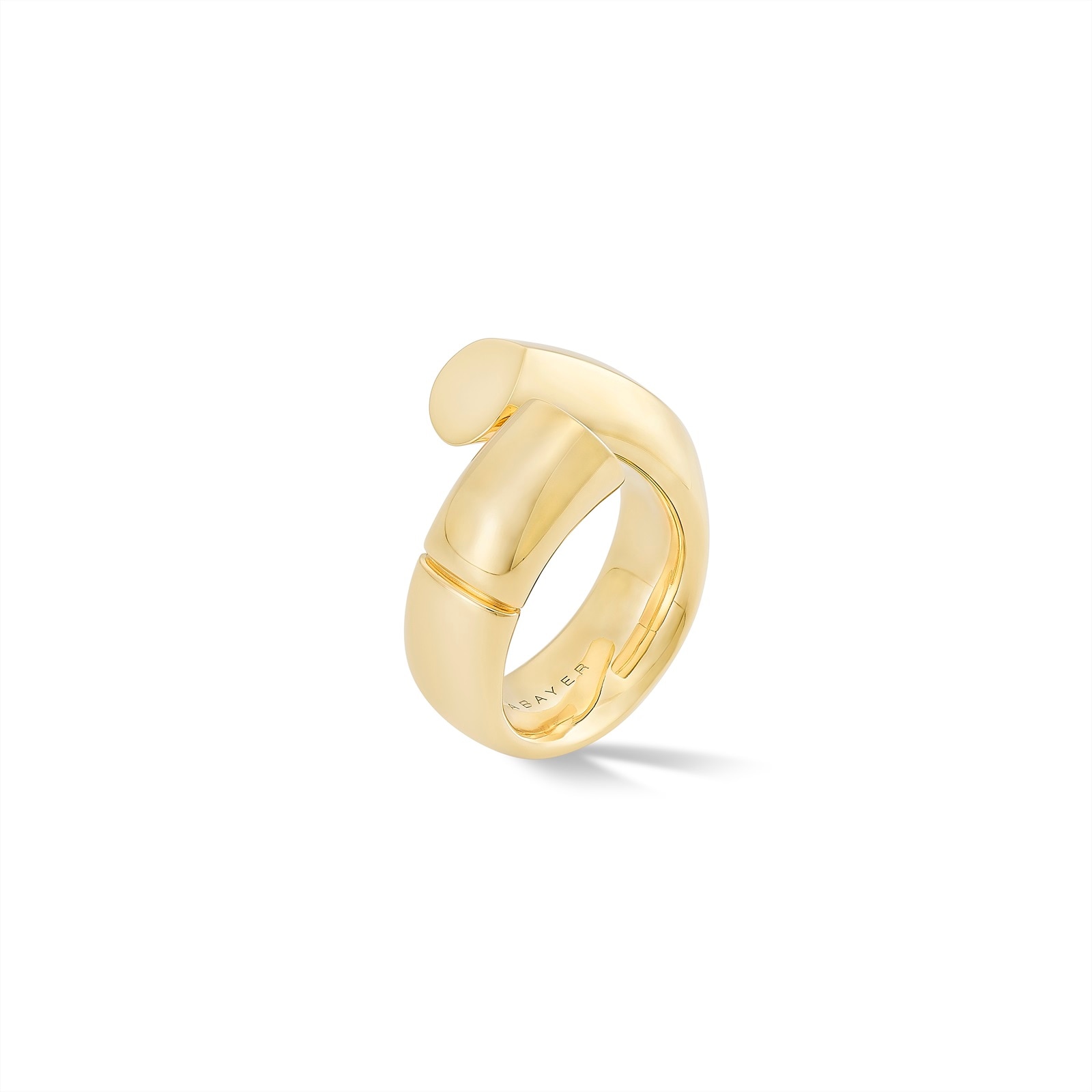 Tabayer Oera 18K Yellow Gold Large Ring - Size 54