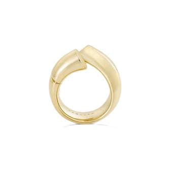 Tabayer Oera 18K Yellow Gold Large Ring - Size 54