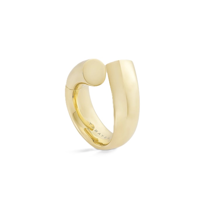 Tabayer Oera 18K Yellow Gold Large Ring - Size 54