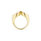 Tabayer Oera 18K Yellow Gold Slanted Version Ring