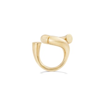 Tabayer Oera 18K Yellow Gold Loop Version Ring - Size 55