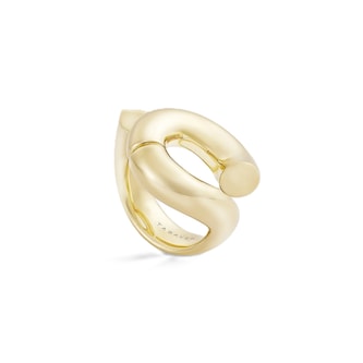 Tabayer Oera 18K Yellow Gold Loop Version Ring - Size 55