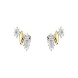 Yeprem 18K Yellow & White Gold Golden Strada Diamond Clip On Earrings