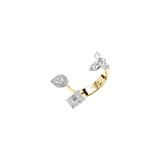Yeprem 18K Yellow Gold Golden Strada Diamond Stackable Ring - Size 6.5