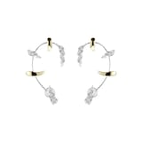 Yeprem 18K Yellow & White Gold Golden Strada Diamond Clip On Earrings
