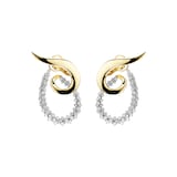 Yeprem 18K Yellow Gold Golden Strada Diamond Drop Earrings