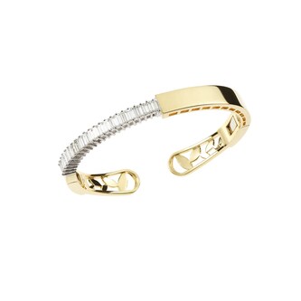 Yeprem 18K Yellow Gold Golden Strada 1.71cttw Diamond Bangle