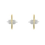 Yeprem 18K Yellow Gold Golden Strada 2.41cttw Diamond Clip on Earrings