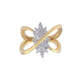 Yeprem 18K Yellow Gold Golden Strada 1.21cttw Diamond Ring