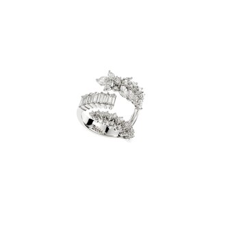 Yeprem 18K White Gold Y-Not 2.35cttw Diamond Stackable Ring
