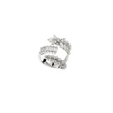Yeprem 18K White Gold Y-Not 2.35cttw Diamond Stackable Ring