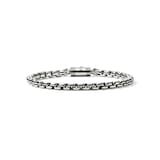 John Hardy Sterling Silver Box Chain Bracelet, 4.8mm - Size Large