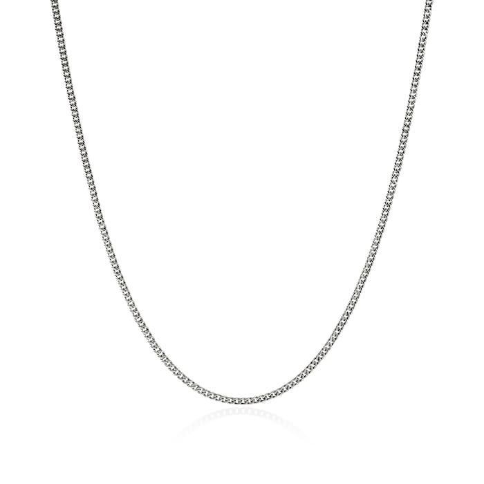 John Hardy Sterling Silver Curb Chain Necklace, 2.1mm
