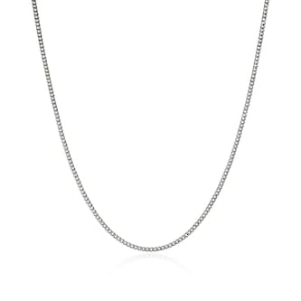John Hardy Sterling Silver Curb Chain Necklace, 2.1mm