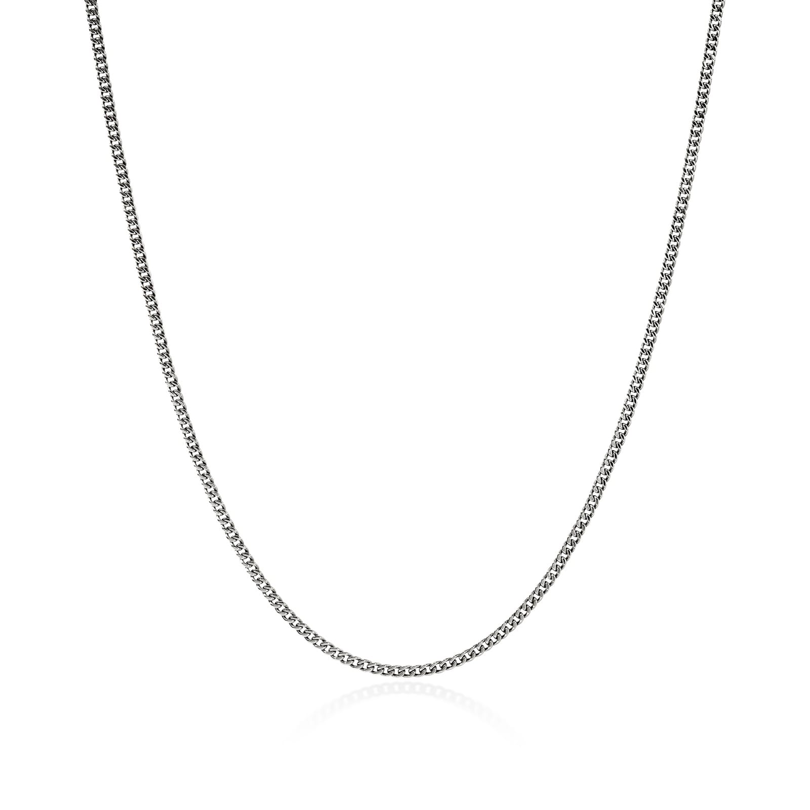 John Hardy Sterling Silver Curb Chain Necklace, 2.1mm