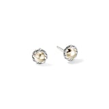 John Hardy Sterling Silver & 14K Yellow Gold JH Essential Stud Earrings