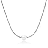 John Hardy Sterling Silver JH Essential Pearl Necklace