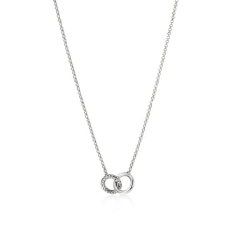 John Hardy Sterling Silver JH Essential Linked Necklace