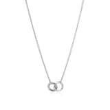 John Hardy Sterling Silver JH Essential Linked Necklace