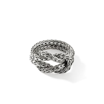 John Hardy Sterling Silver Love Knot Ring, 5mm - Size 7