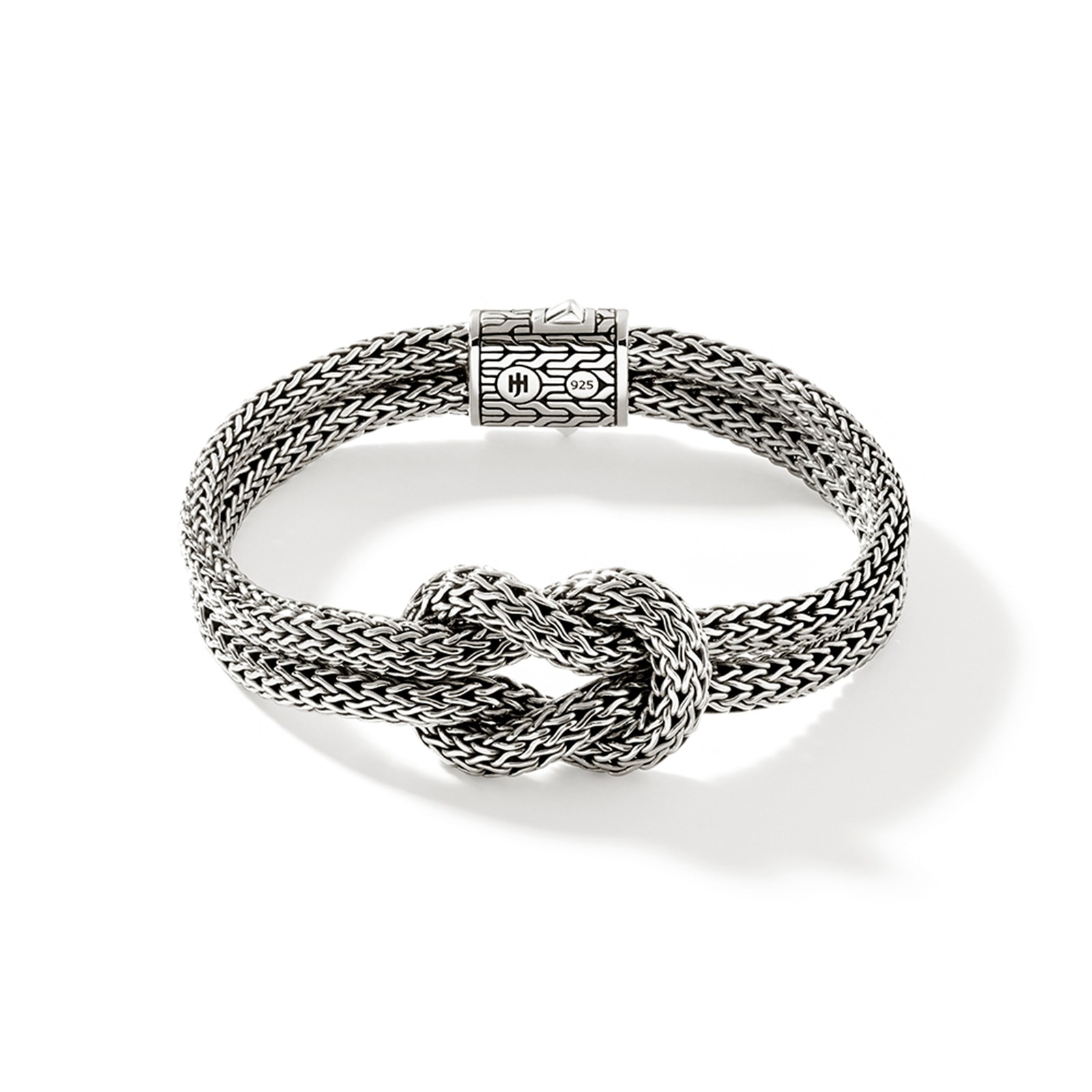 John Hardy Sterling Silver Love Knot Bracelet, 10mm - Size Medium John Hardy Sterling Silver Love Knot Bracelet, 10mm - Size Medium