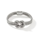 John Hardy Sterling Silver Love Knot Bracelet, 10mm - Size Medium