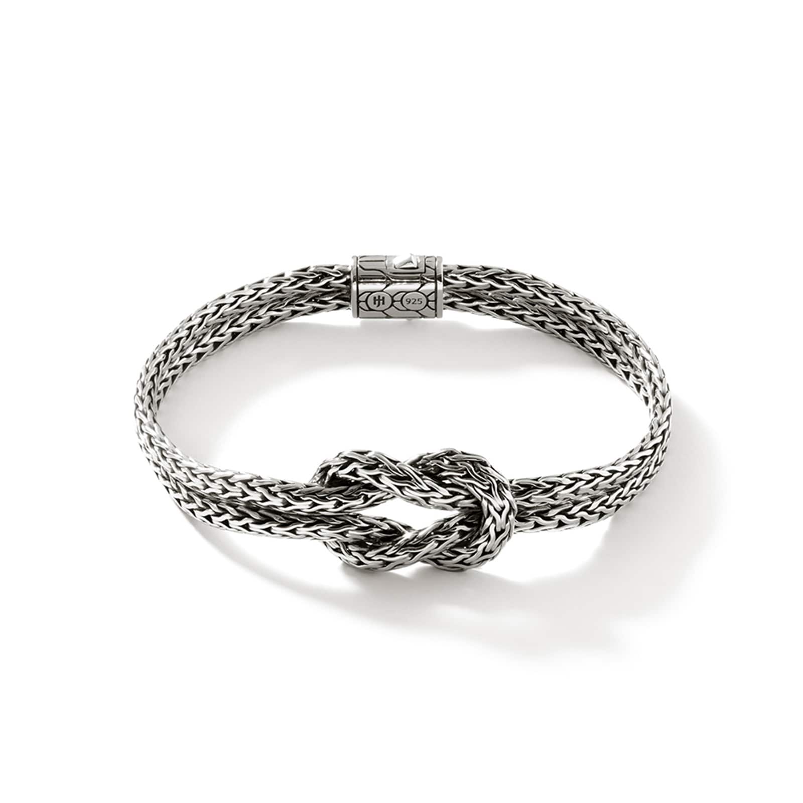 John Hardy Sterling Silver Love Knot Bracelet, 7mm - Size Medium John Hardy Sterling Silver Love Knot Bracelet, 7mm - Size Medium