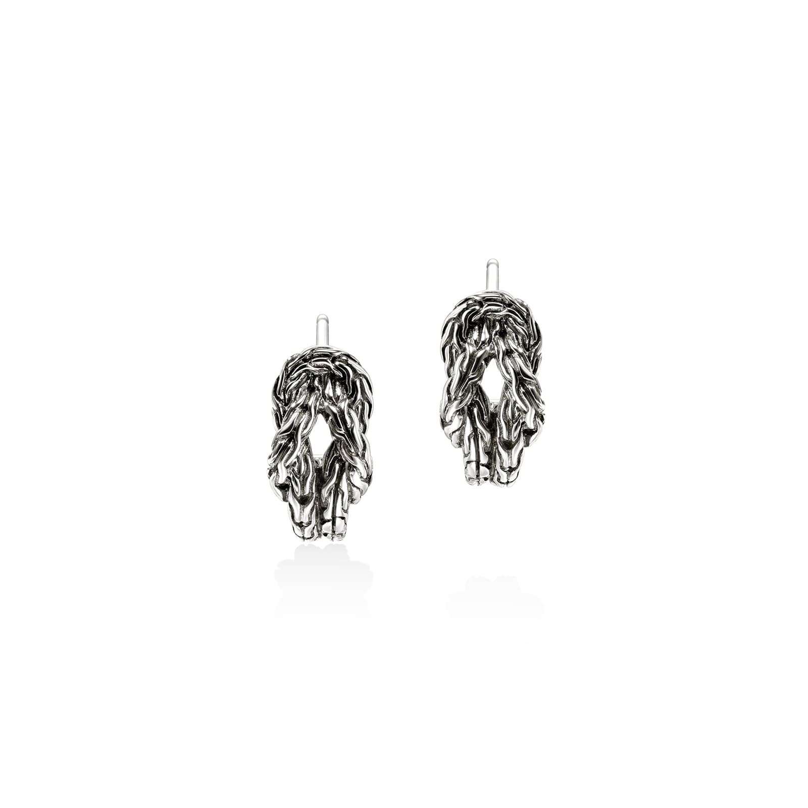 John Hardy Sterling Silver Love Knot Hoop Earrings John Hardy Sterling Silver Love Knot Hoop Earrings