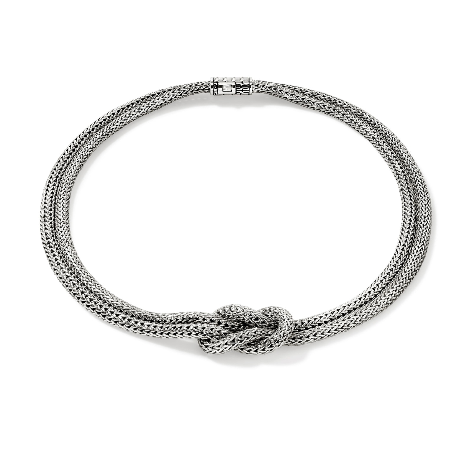 John Hardy Sterling Silver Love Knot Necklace, 10mm