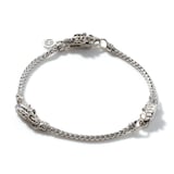 John Hardy Sterling Silver Naga Bracelet - Size Medium