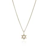 John Hardy 14K Yellow Gold JH Essential Star Of David Pendant Necklace