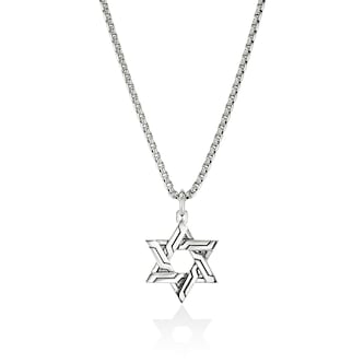 John Hardy Sterling Silver Icon Star Of David Pendant Necklace - 22 Inches