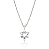 John Hardy Sterling Silver Icon Star Of David Pendant Necklace - 22 Inches