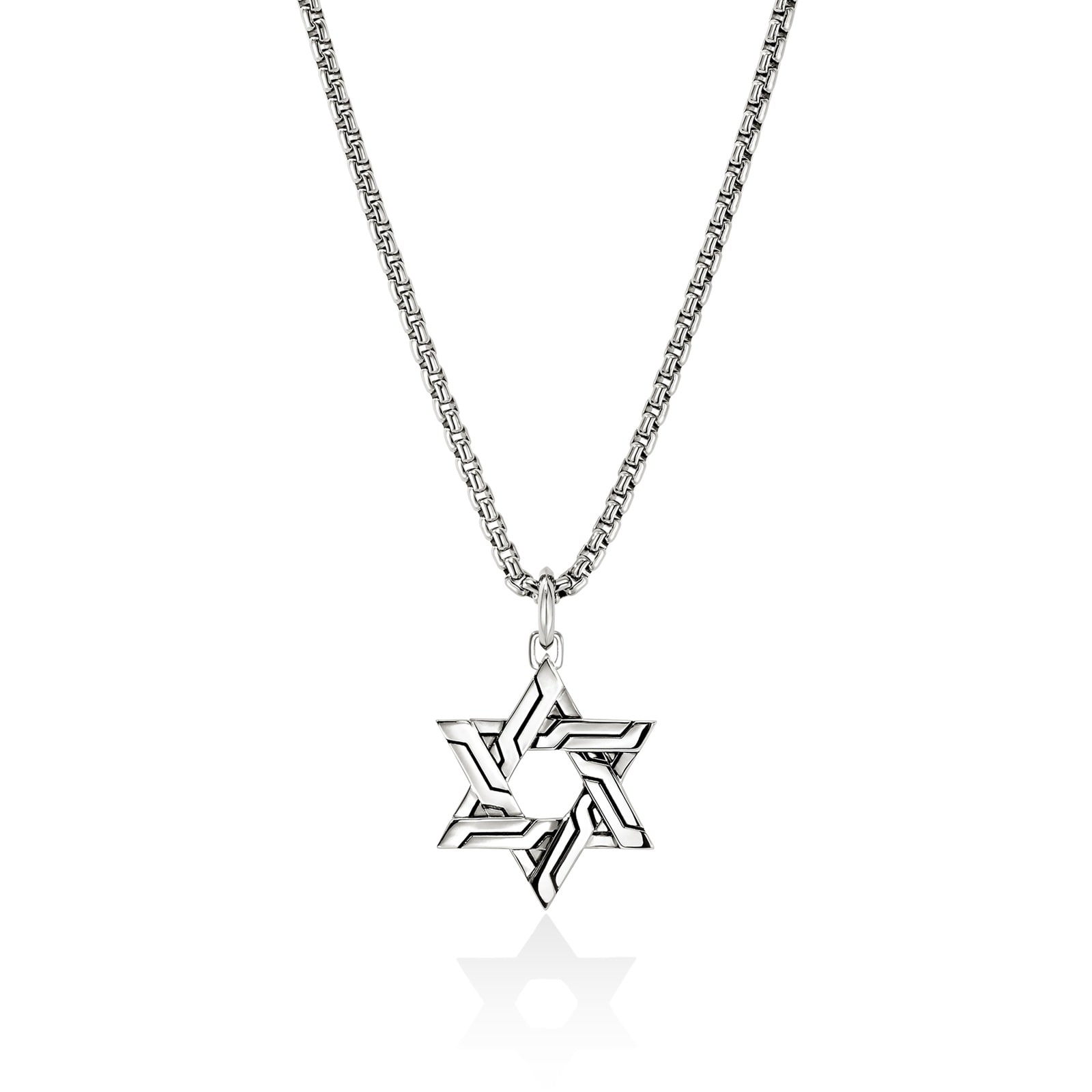 John Hardy Sterling Silver Icon Star Of David Pendant Necklace - 22 Inches