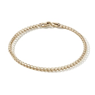 John Hardy 14K Yellow Gold Surf Chain Bracelet, 2.3mm - Size Large