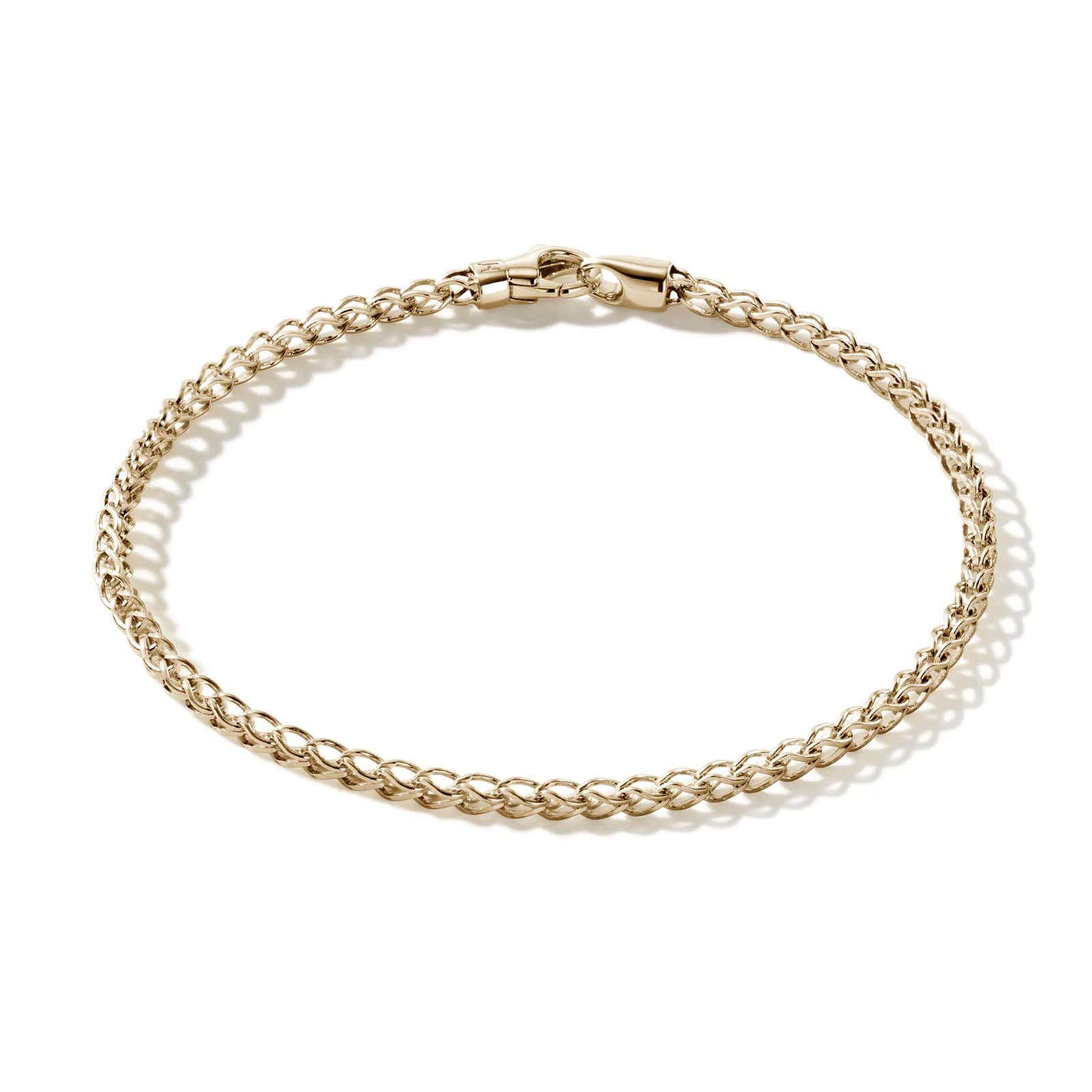 John Hardy 14K Yellow Gold Surf Chain Bracelet, 2.3mm - Size Large