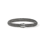 John Hardy Dark Silver Icon Bracelet, 7.5mm - Size Large
