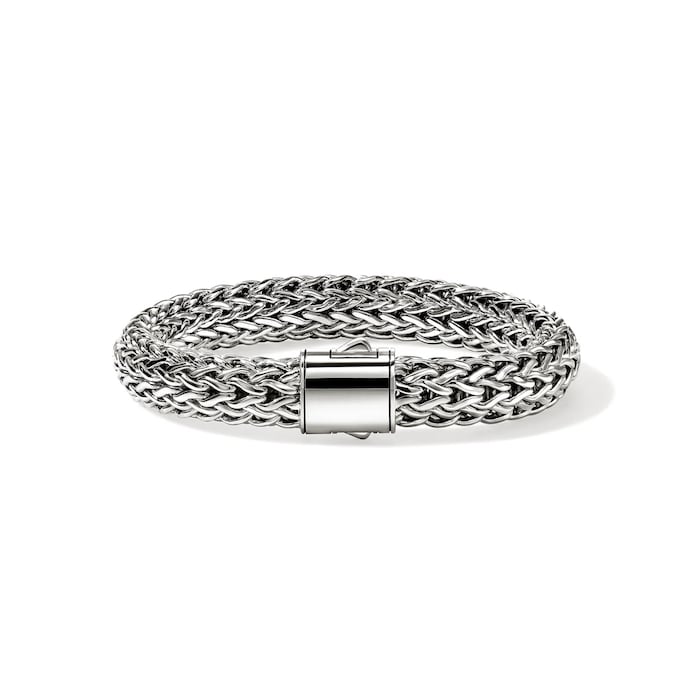 John Hardy Sterling Silver Icon Bracelet, 10.5mm - Size Large