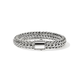 John Hardy Sterling Silver Icon Bracelet, 10.5mm - Size Large