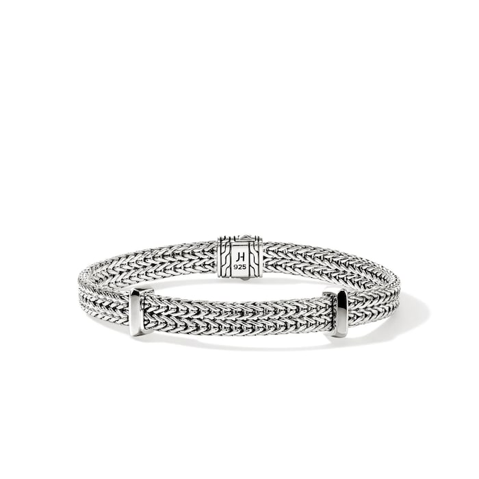 John Hardy Sterling Silver Icon Link Bracelet, 6mm - Size Medium