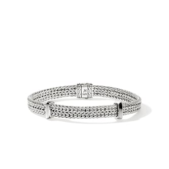 John Hardy Sterling Silver Icon Link Bracelet, 6mm - Size Medium