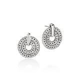 John Hardy Sterling Silver Icon Drop Earrings, 22mm