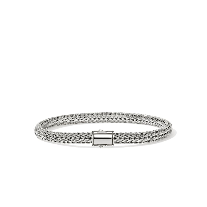 John Hardy Sterling Silver Icon Bracelet, 5mm - Size Small
