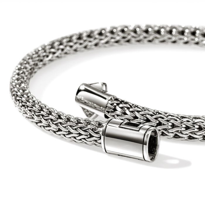 John Hardy Sterling Silver Icon Bracelet, 5mm - Size Small