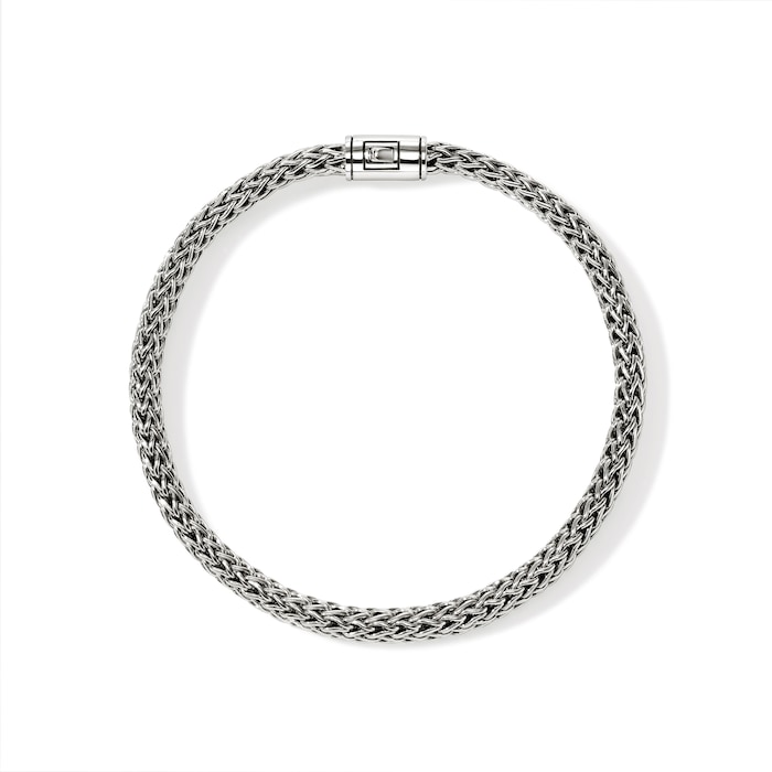 John Hardy Sterling Silver Icon Bracelet, 5mm - Size Small