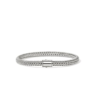 John Hardy Sterling Silver Icon Bracelet, 5mm - Size Large