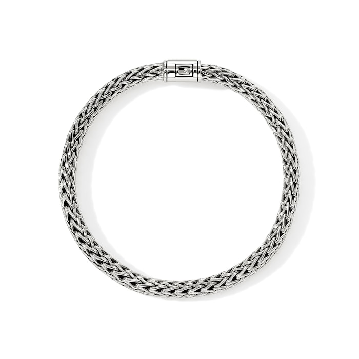 John Hardy Sterling Silver Icon Bracelet, 6.5mm - Size Small